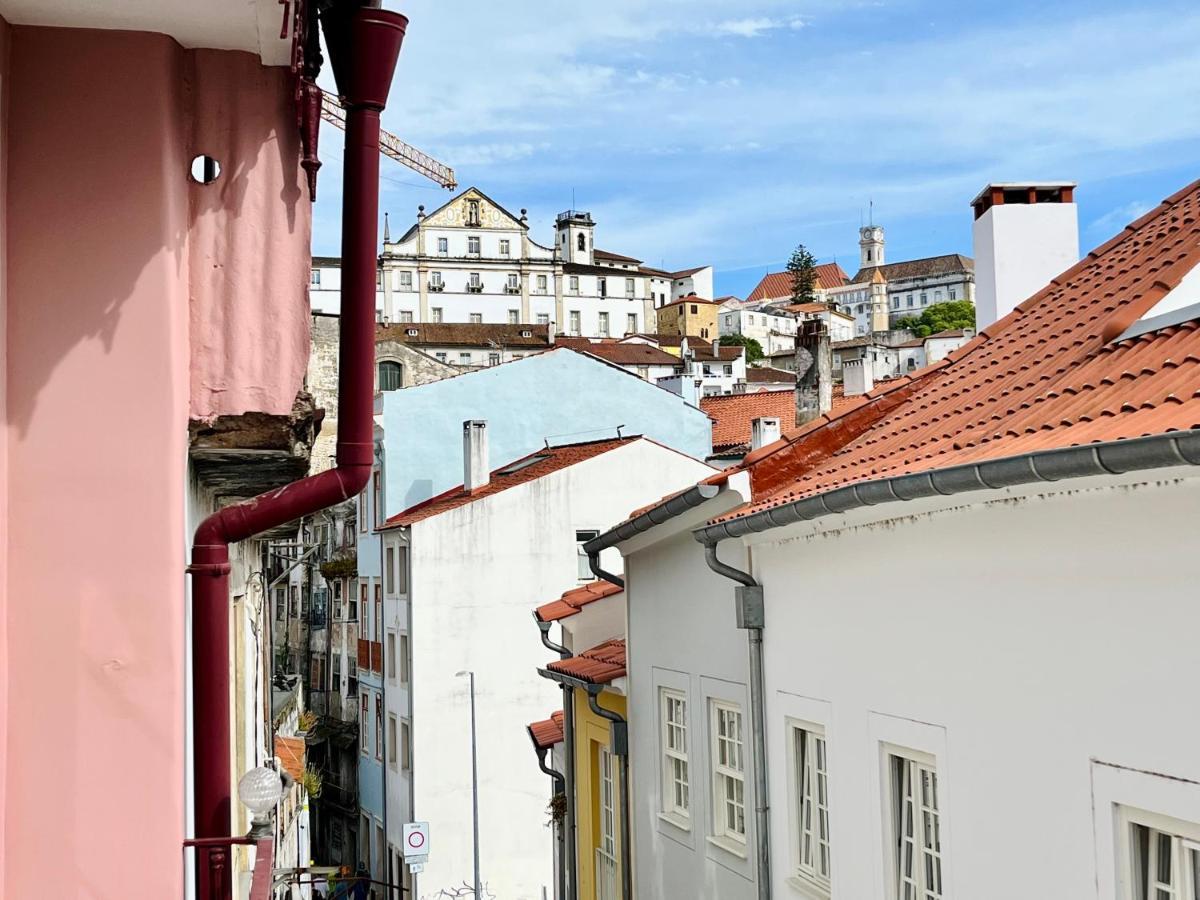 Casa Rosa Com Ac Apartment Coimbra Exterior photo